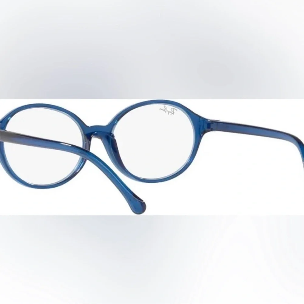 Ray-Ban Frame Kids Prescription Blue Round Glasses NWT